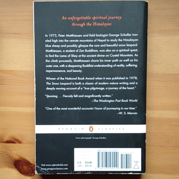 The Snow Leopard by Peter Mathiessen - Picture 2 of 4